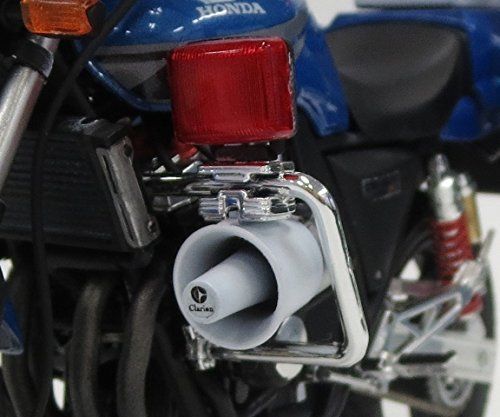 Honda Cb400 Super Four Osaka Prefectural Police Sky Blue Squad Plastic Model Kit- Japan Figure Store - #1 Bring To You The Best Japanese Goods