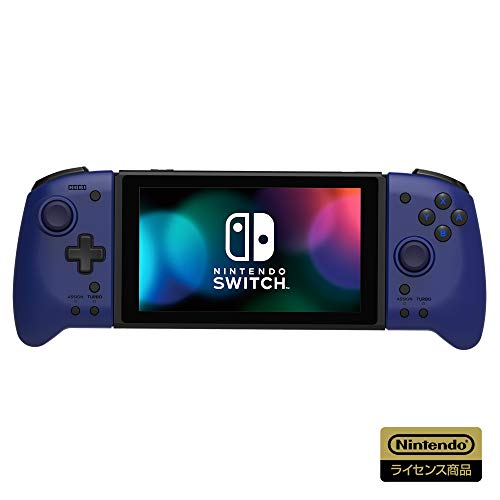 Hori Nsw299 Grip Controller (Split Pad) Blue For Nintendo Switch - New Japan Figure 4961818034198