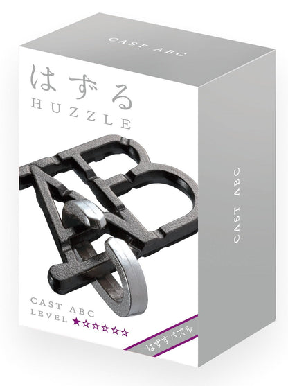 Hanayama Huzzle Cast Abc (Abc) [Difficulty Level 1]- Japan Figure Store - #1 Bring To You The Best Japanese Goods