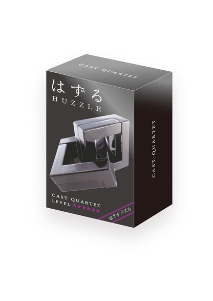 Hanayama Huzzle Cast Quartet [Difficulty Level 6]- Japan Figure Store - #1 Bring To You The Best Japanese Goods