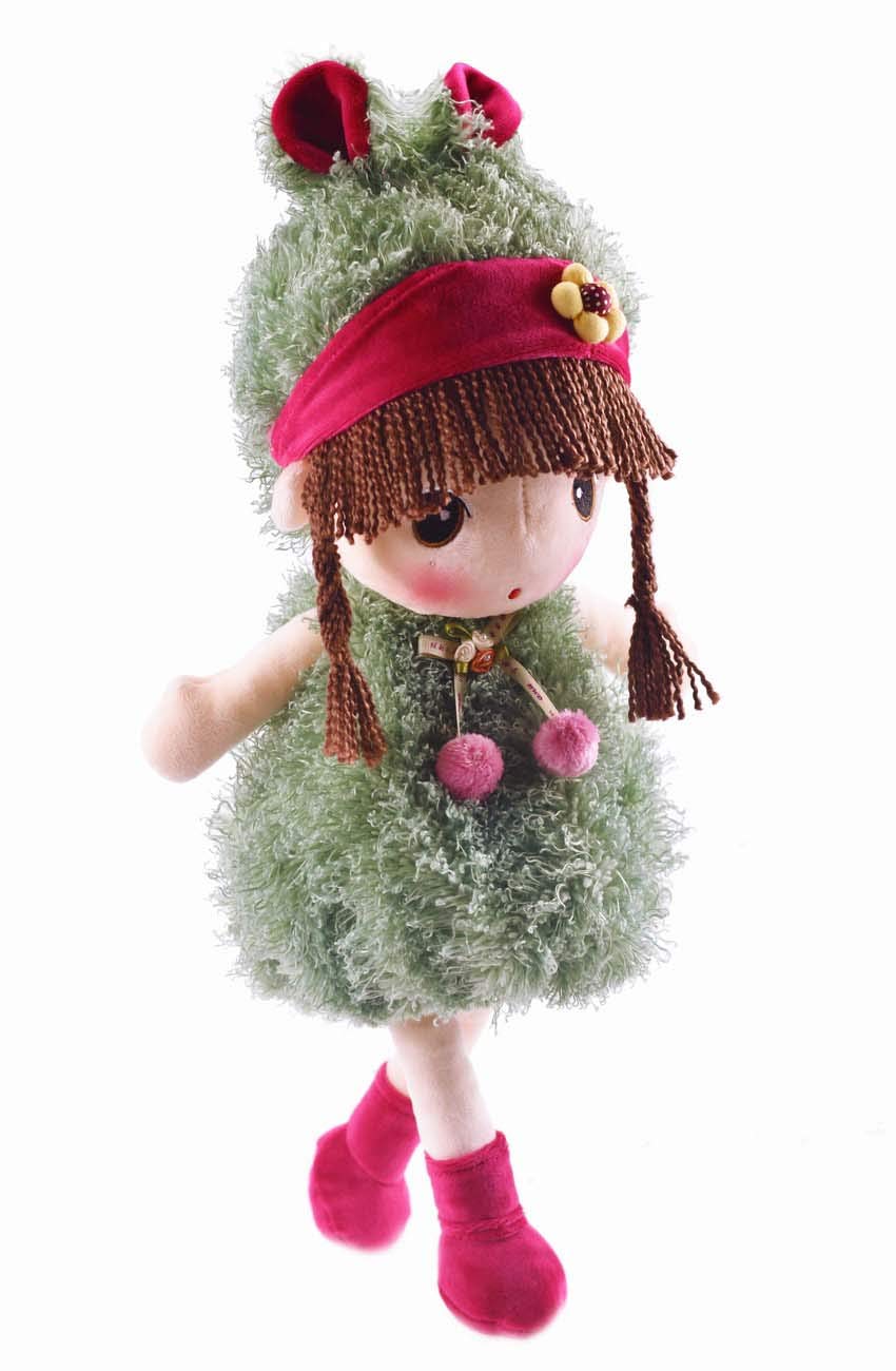 Hwd Stuffed Animal Plush Doll 40cm High Green Color Japan Stuffed Dolls- Japan Figure Store - #1 Bring To You The Best Japanese Goods