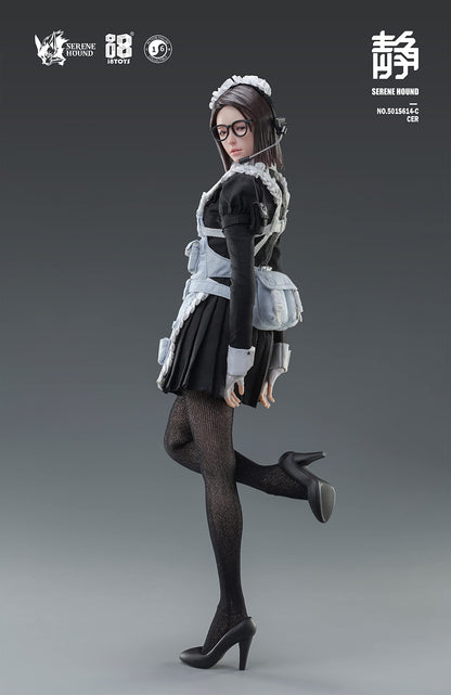 I8Toys Serene Hound Series 501S614 C Cerberus Maid Corps Cell 1/6 Scale Pvc Silicon Metal Painted Action Figure- Japan Figure Store - #1 Bring To You The Best Japanese Goods