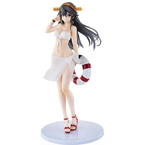 Banpresto Ichiban Kuji Kancolle Haruna Kai Ni Premium Figure - Midsummer Kanmusume Full Swimming Tournament B Prize Japan- Japan Figure Store - #1 Bring To You The Best Japanese Goods
