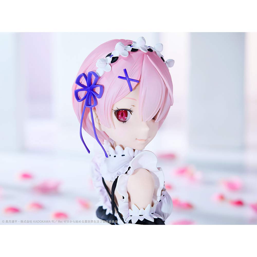 Bandai Spirits Ichiban Kuji Re:Zero Starting Life In Another World Ram Art Scale Figure (Japan)- Japan Figure Store - #1 Bring To You The Best Japanese Goods