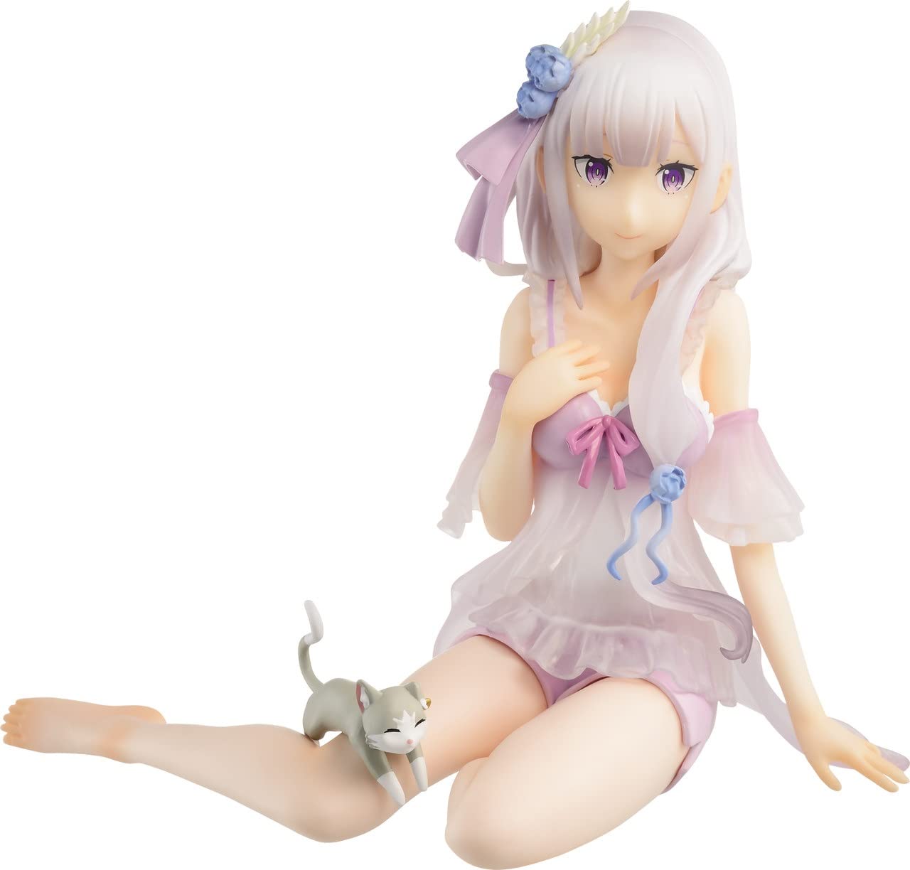 Banpresto Japan Ichiban Kuji Re:Zero Slumber Tea Party Emilia Figure B Prize- Japan Figure Store - #1 Bring To You The Best Japanese Goods