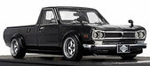 Ignition Model 1/43 Scale Nissan Hakotora Long Black Diecast Car - Japan Figure