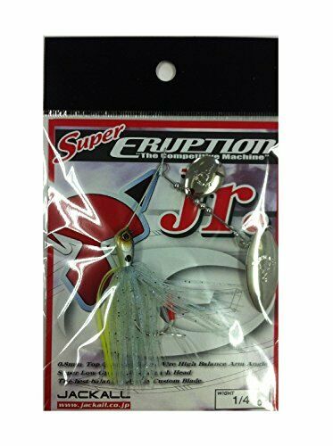 Jackall Super Eruption Jr 1/4 Oz Spinner Bait Lure Devils Clear- Japan Figure Store - #1 Bring To You The Best Japanese Goods
