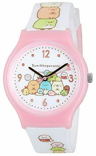 Jay Axis J-axis Sumikko Gurashi Total Pattern Pla-belt Watch Pink Sx-v10-sgpi- Japan Figure Store - #1 Bring To You The Best Japanese Goods