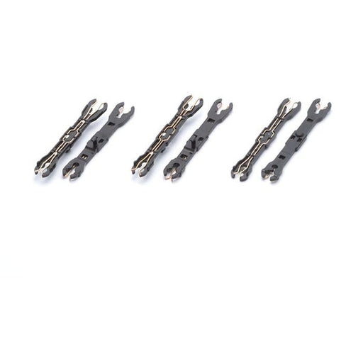 Tomytec Jc6315 Steam Locomotive Drawbar A Set with 6 Pieces in 3 Types- Japan Figure Store - #1 Bring To You The Best Japanese Goods