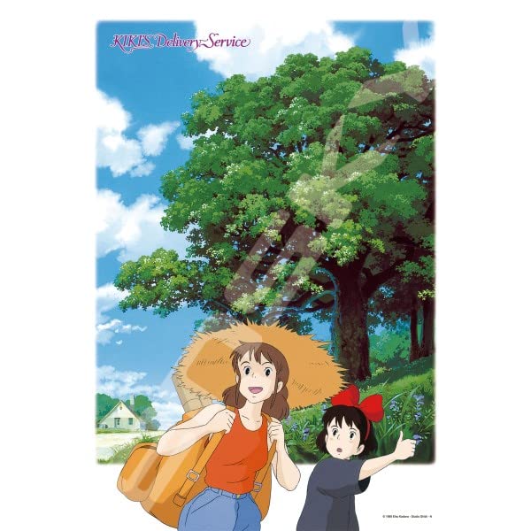 ENSKY 500-601 Jigsaw Puzzle Studio Ghibli Kiki'S Delivery Service Hitchhiking 500 Pieces- Japan Figure Store - #1 Bring To You The Best Japanese Goods