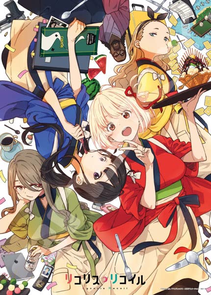 ENSKY 500-523 Jigsaw Puzzle Cafe Lycoreco Lycoris Recoil 500 Pieces- Japan Figure Store - #1 Bring To You The Best Japanese Goods