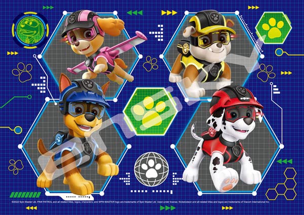 ENSKY 56-L01 Jigsaw Puzzle Paw Patrol Blueprint Child Puzzle 56 L-Pieces- Japan Figure Store - #1 Bring To You The Best Japanese Goods
