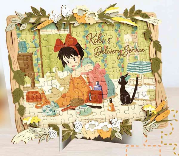 Ensky 108-Dw02 Jigsaw Puzzle Studio Ghibli Kiki's Delivery Service (108 Pieces) Puzzle Decoration- Japan Figure Store - #1 Bring To You The Best Japanese Goods