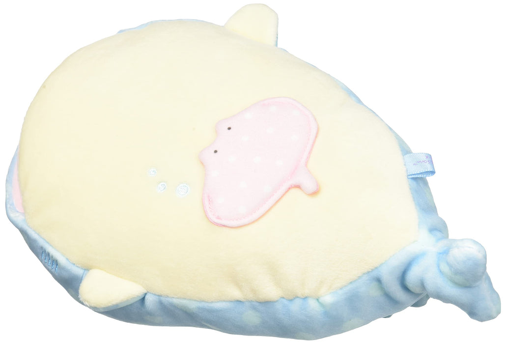 San-X Jinbee-San Shark-San Super Mochi Plush Toy MF09101- Japan Figure Store - #1 Bring To You The Best Japanese Goods