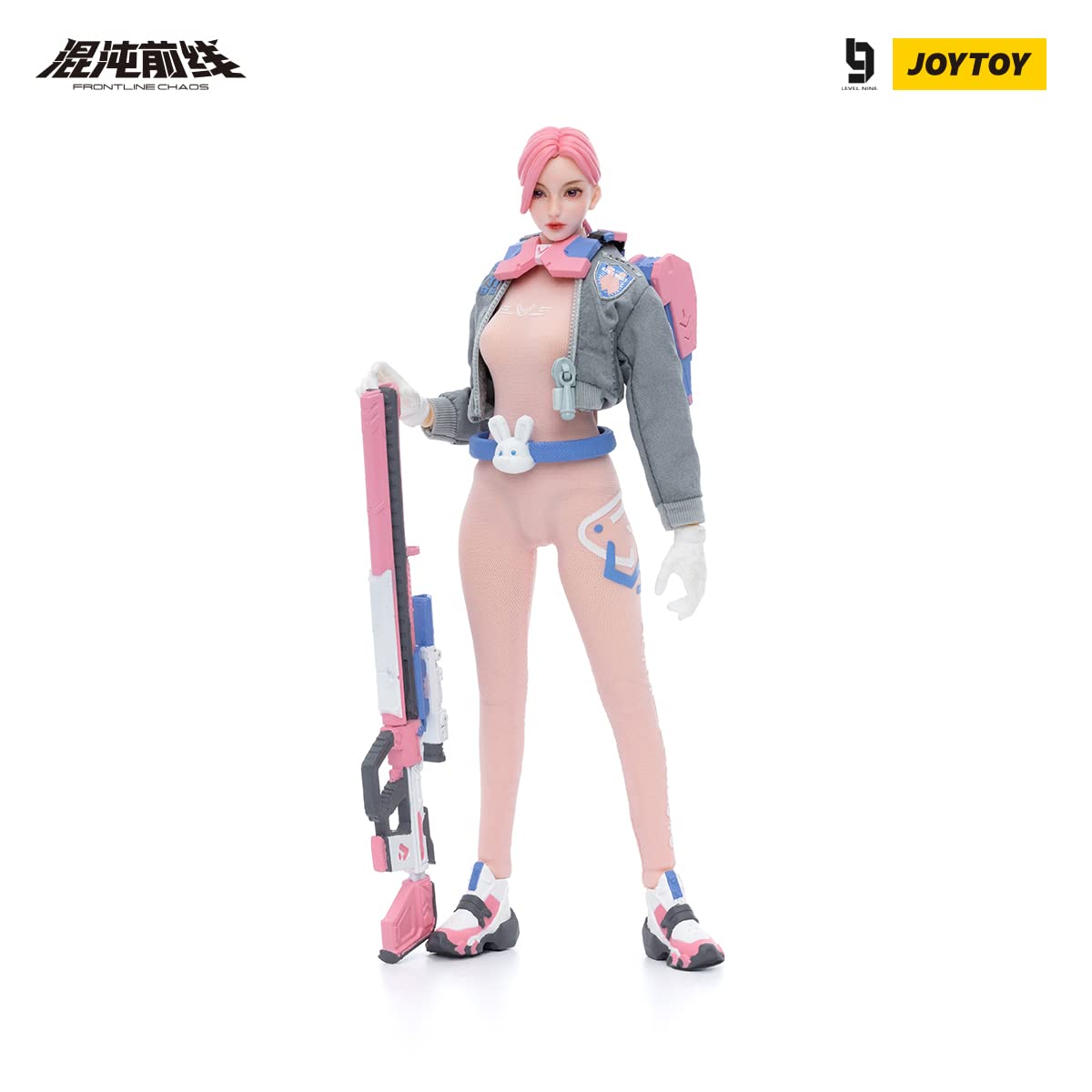 Joytoy Kyukyusha Frontline Chaos Laby [Rabby] 1/12 Scale Pvc Abs Painted Movable Figure- Japan Figure Store - #1 Bring To You The Best Japanese Goods