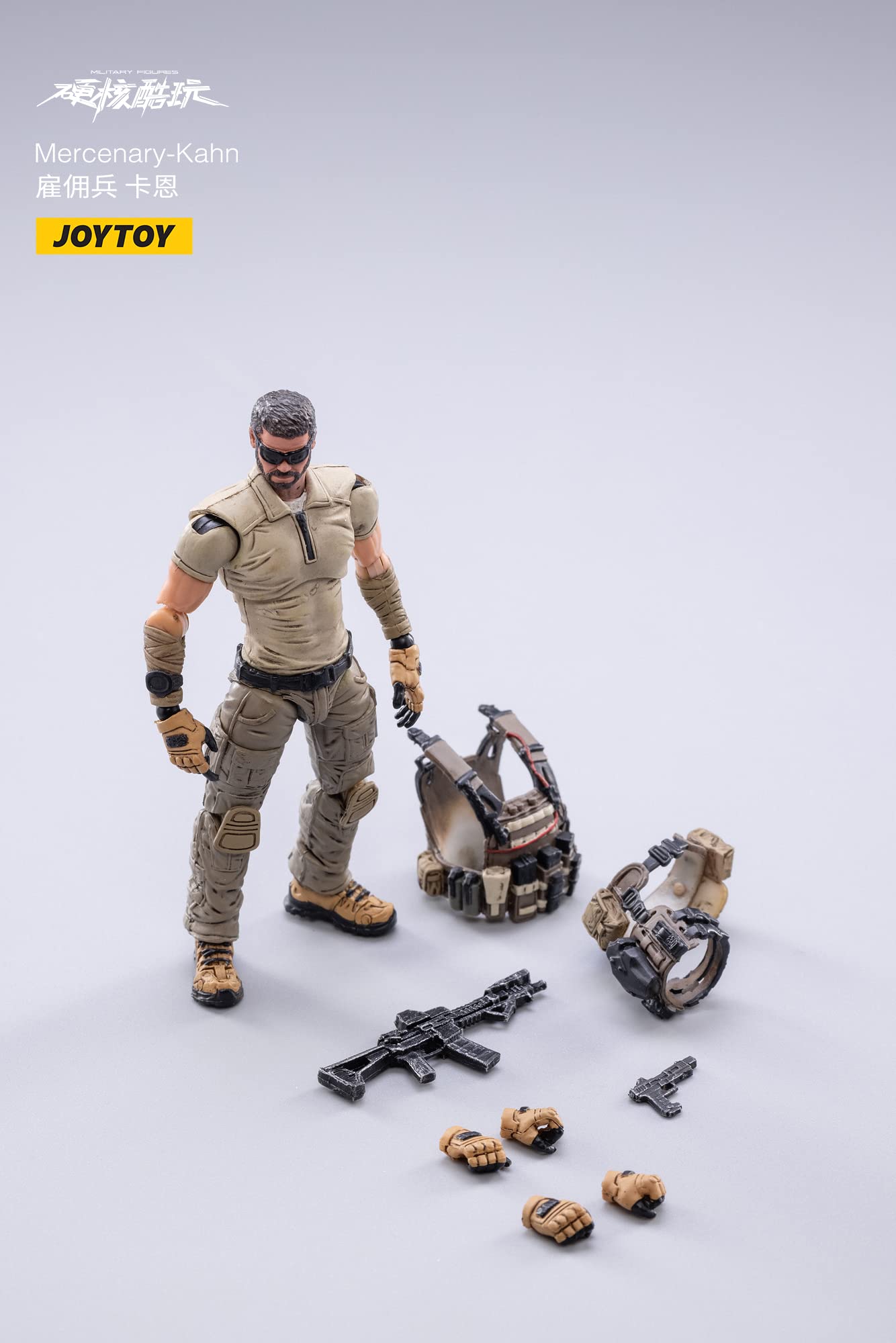 Joytoy 1/18 Scale Pvc Abs Khan Mercenary Figure Japan - Painted & Movable- Japan Figure Store - #1 Bring To You The Best Japanese Goods