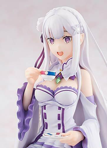 Kadokawa Emilia: Tea Party Ver. 1/7 Scale Figure- Japan Figure Store - #1 Bring To You The Best Japanese Goods