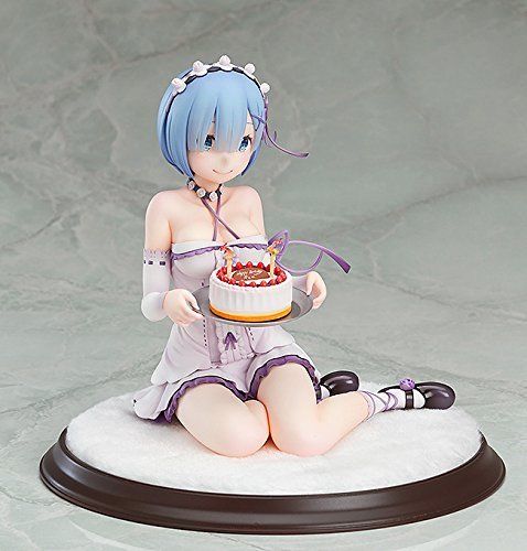 Kadokawa Re:zero Rem Birthday Cake Ver. 1/7 Scale Figure- Japan Figure Store - #1 Bring To You The Best Japanese Goods