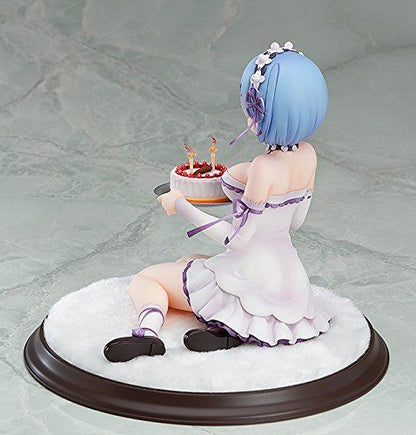 Kadokawa Re:zero Rem Birthday Cake Ver. 1/7 Scale Figure- Japan Figure Store - #1 Bring To You The Best Japanese Goods