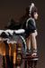 Kaitendo Holiday Maid Monica Tecia (Pedestal Red Wood Color) 1/4 Scale Cold Cast Painted Complete Figure- Japan Figure Store - #1 Bring To You The Best Japanese Goods