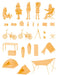 KAIYODO Artpla 1/24 Yuru Camp Camping Set Plastic Model Laid-Back Camp- Japan Figure Store - #1 Bring To You The Best Japanese Goods