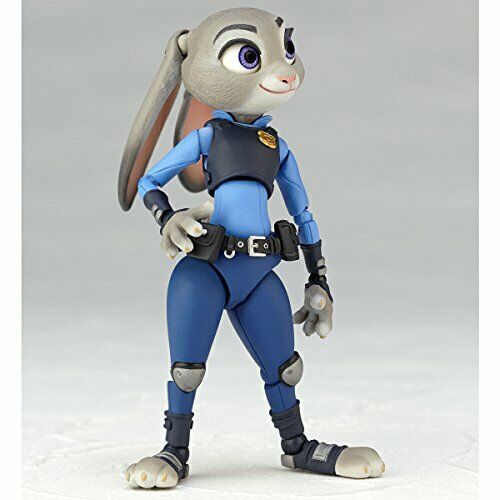 Kaiyodo Figure Complex Movie Revo No.008 Judy Hopps 100mm Action Figure- Japan Figure Store - #1 Bring To You The Best Japanese Goods