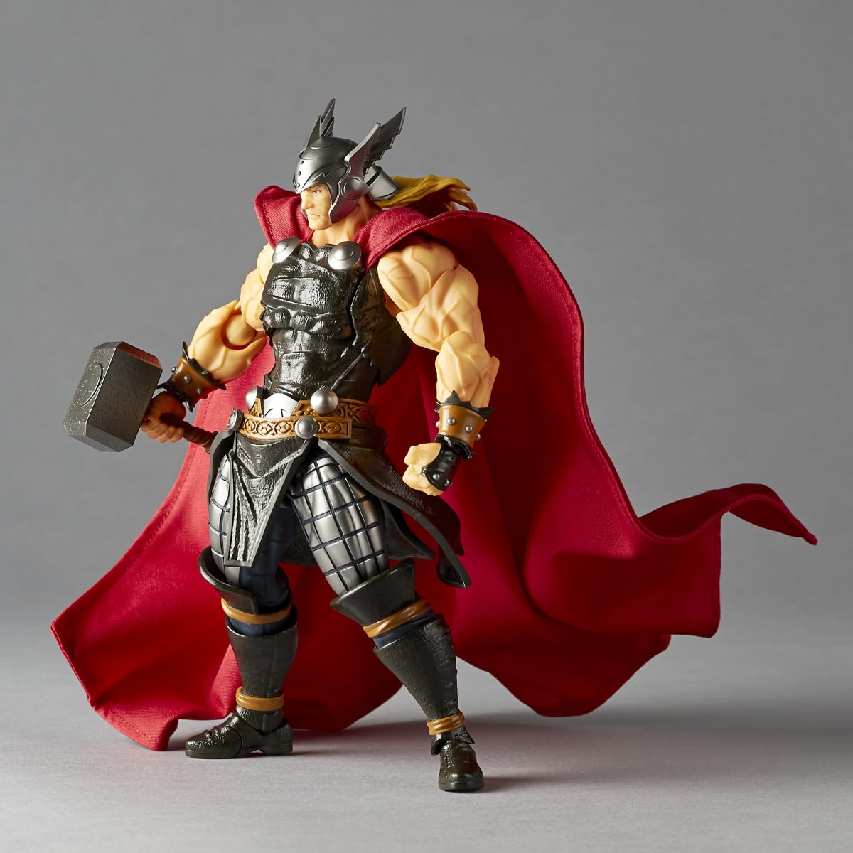 Kaiyodo Revoltech Thor 180mm PVC ABS Figure- Japan Figure Store - #1 Bring To You The Best Japanese Goods
