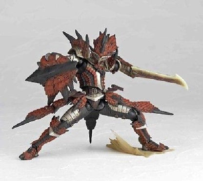 Kaiyodo Revoltech Hunter Swordsman Laeus Series Series No.123 Figure- Japan Figure Store - #1 Bring To You The Best Japanese Goods