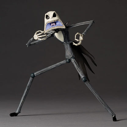 Kaiyodo Revoltech Jack Skellington 1.5 Figure 185Mm Japan Pvc Abs Movable- Japan Figure Store - #1 Bring To You The Best Japanese Goods