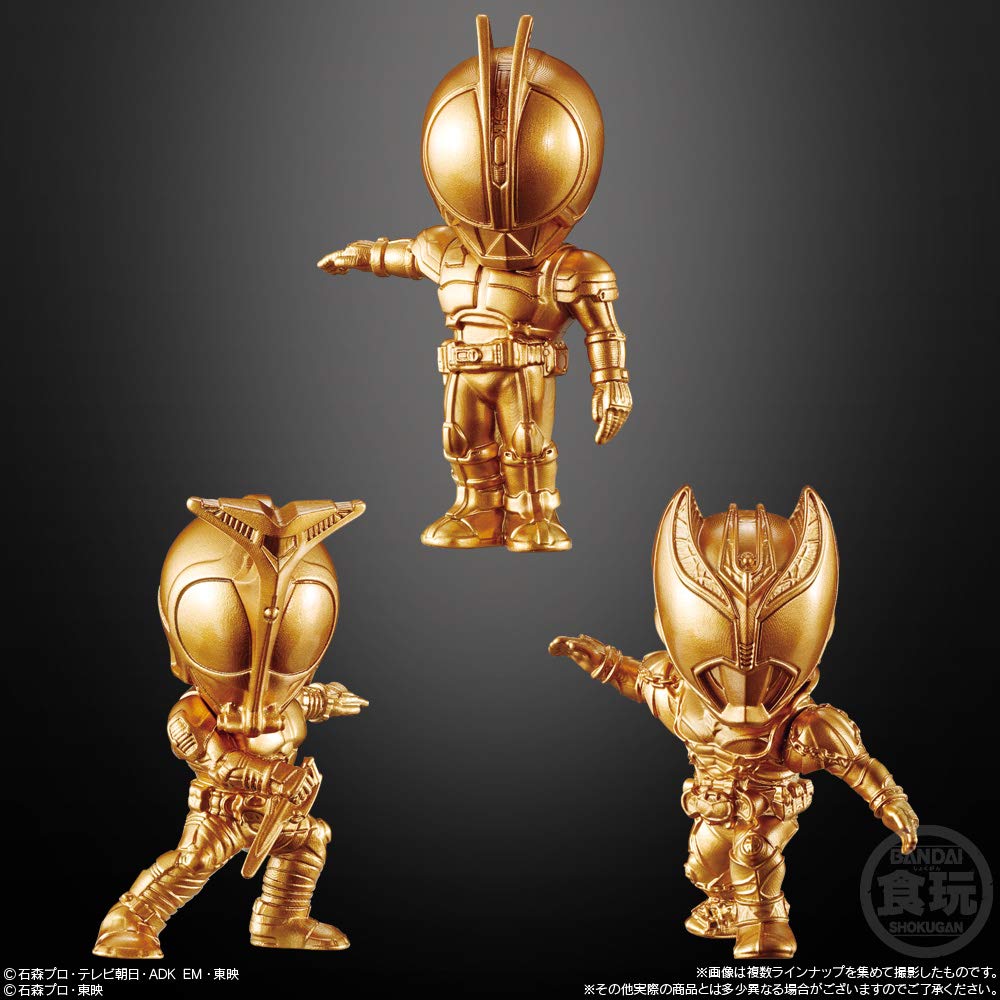 BANDAI CANDY Kamen Rider Golden Mini Figure 16Pcs Box Candy Toy- Japan Figure Store - #1 Bring To You The Best Japanese Goods