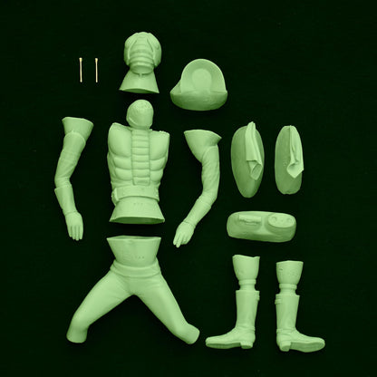 Kamen Rider V3 1/8 Kaiyodo Soft Vinyl Kit Reprint- Japan Figure Store - #1 Bring To You The Best Japanese Goods