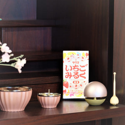 Eirakuya Japan Kameyama Collaboration Incense - Milky Strawberry Milk Cocoa Cigarette- Japan Figure Store - #1 Bring To You The Best Japanese Goods