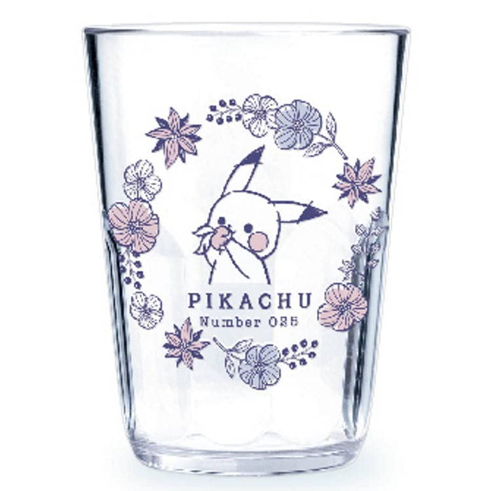 Pokemon Center Clear Tumbler Pikachu Number025 Garden 2- Japan Figure Store - #1 Bring To You The Best Japanese Goods