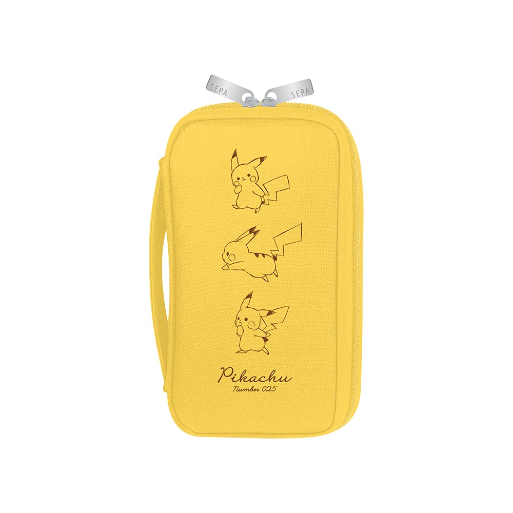 Pokemon Center Sepa Pen Case Pikachu Number025 One Two Three Pikachu- Japan Figure Store - #1 Bring To You The Best Japanese Goods