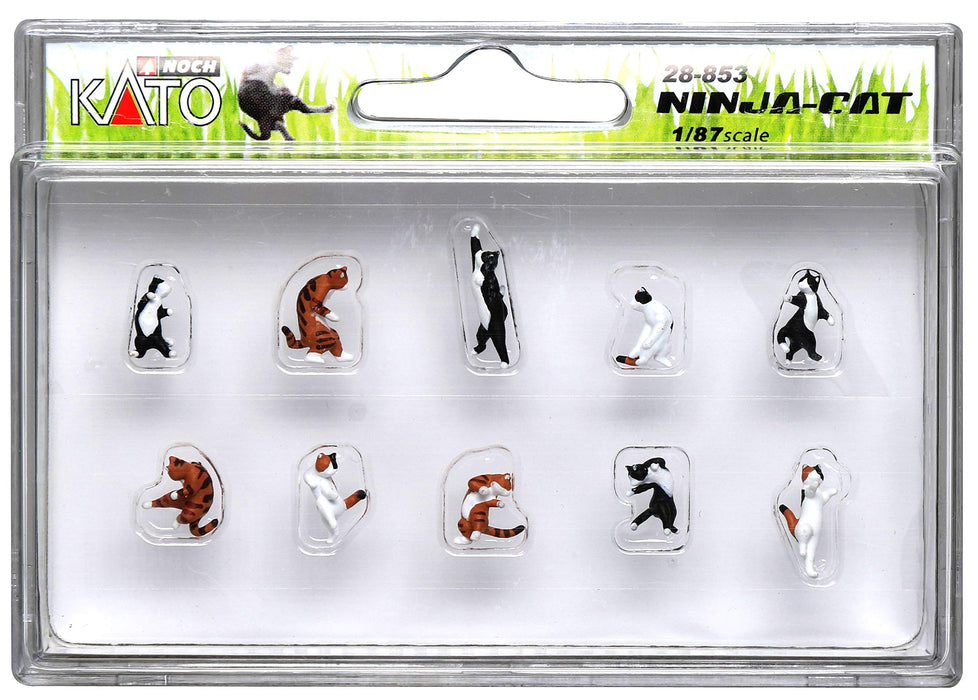 Kato Nora Nekoken Animal Figure Series 1/87 Diorama Supplies Model 28-853- Japan Figure Store - #1 Bring To You The Best Japanese Goods