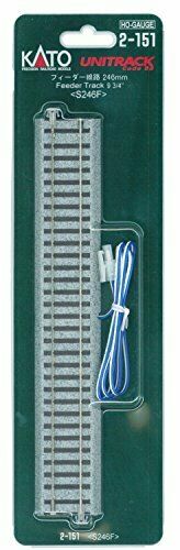 Kato Ho Gauge Feeder Line 246mm 1 Pcs 2-151 Model Railroad Supplies - Japan Figure