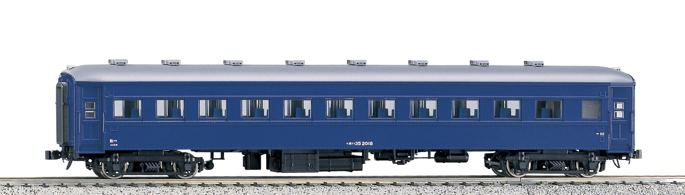 Kato Railway Model Passenger Car - HO Gauge Oha35 Blue 1-511 Series- Japan Figure Store - #1 Bring To You The Best Japanese Goods