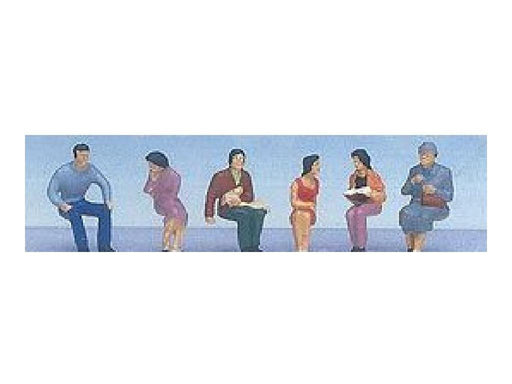 Kato Brand HO Gauge Sitting Person Diorama Supplies 6-509 Pack of 4- Japan Figure Store - #1 Bring To You The Best Japanese Goods