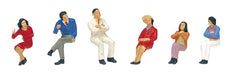 Kato HO Gauge Seated Figures 2 6-502 - Diorama Supplies for Model Trains- Japan Figure Store - #1 Bring To You The Best Japanese Goods