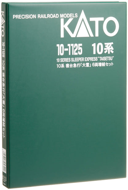 Kato N Gauge 10 Series Taisetsu 6-Car Set Railway Model Passenger Car 10-1125- Japan Figure Store - #1 Bring To You The Best Japanese Goods