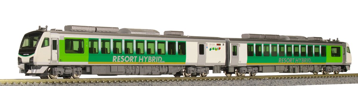 KATO 10-1368 Series Hb-E300 'Resort View Furusato' 2 Cars Set N Scale- Japan Figure Store - #1 Bring To You The Best Japanese Goods