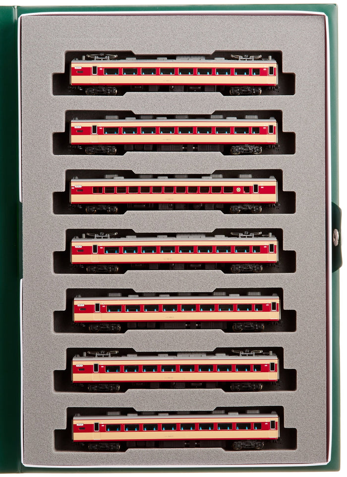 Kato N Gauge Model Railway Train 189 Series JNR Color Asama 7-Car Set 10-529- Japan Figure Store - #1 Bring To You The Best Japanese Goods