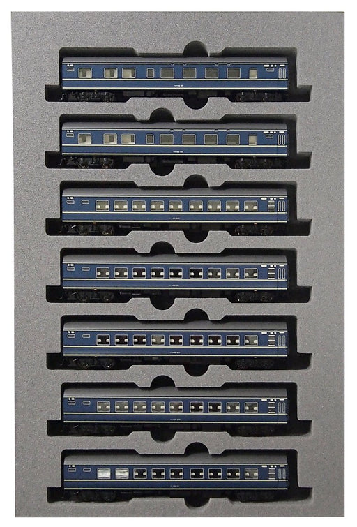 Kato N Gauge 20 Series Asakaze 7-Car Set Model Railway Passenger Car 10-1322- Japan Figure Store - #1 Bring To You The Best Japanese Goods
