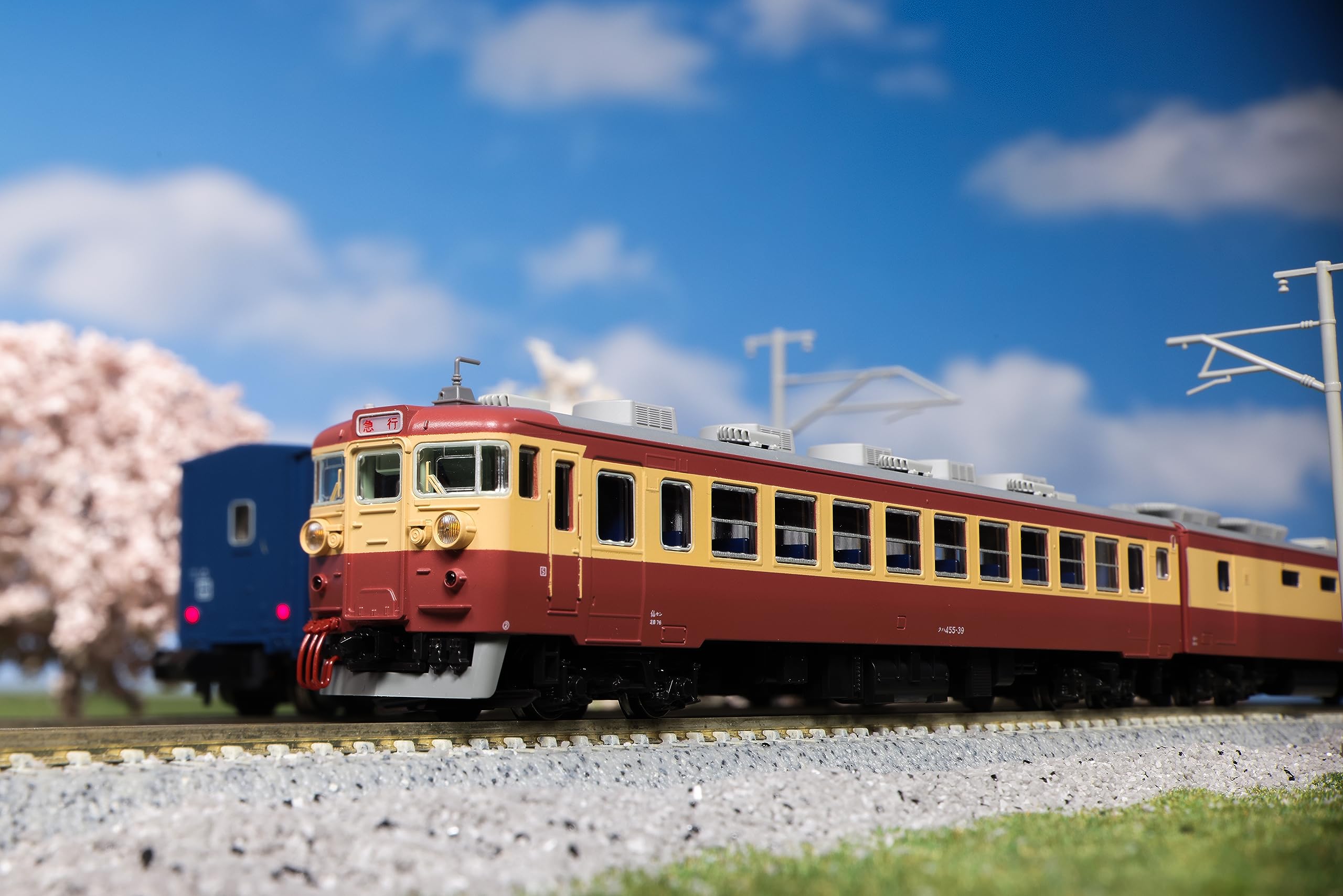 Kato N Gauge 455 Matsushima 7-Car Model Train - Series Express 10-1632- Japan Figure Store - #1 Bring To You The Best Japanese Goods