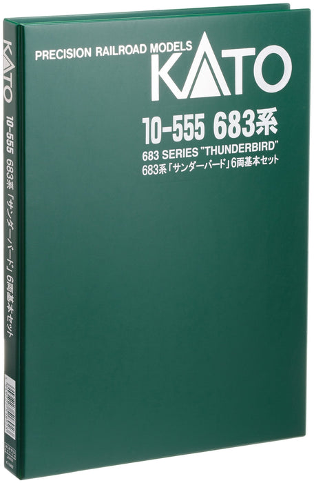 Kato N Gauge Thunderbird 6-Car Set Model Train - Railway Series 683 Basic 10-555- Japan Figure Store - #1 Bring To You The Best Japanese Goods