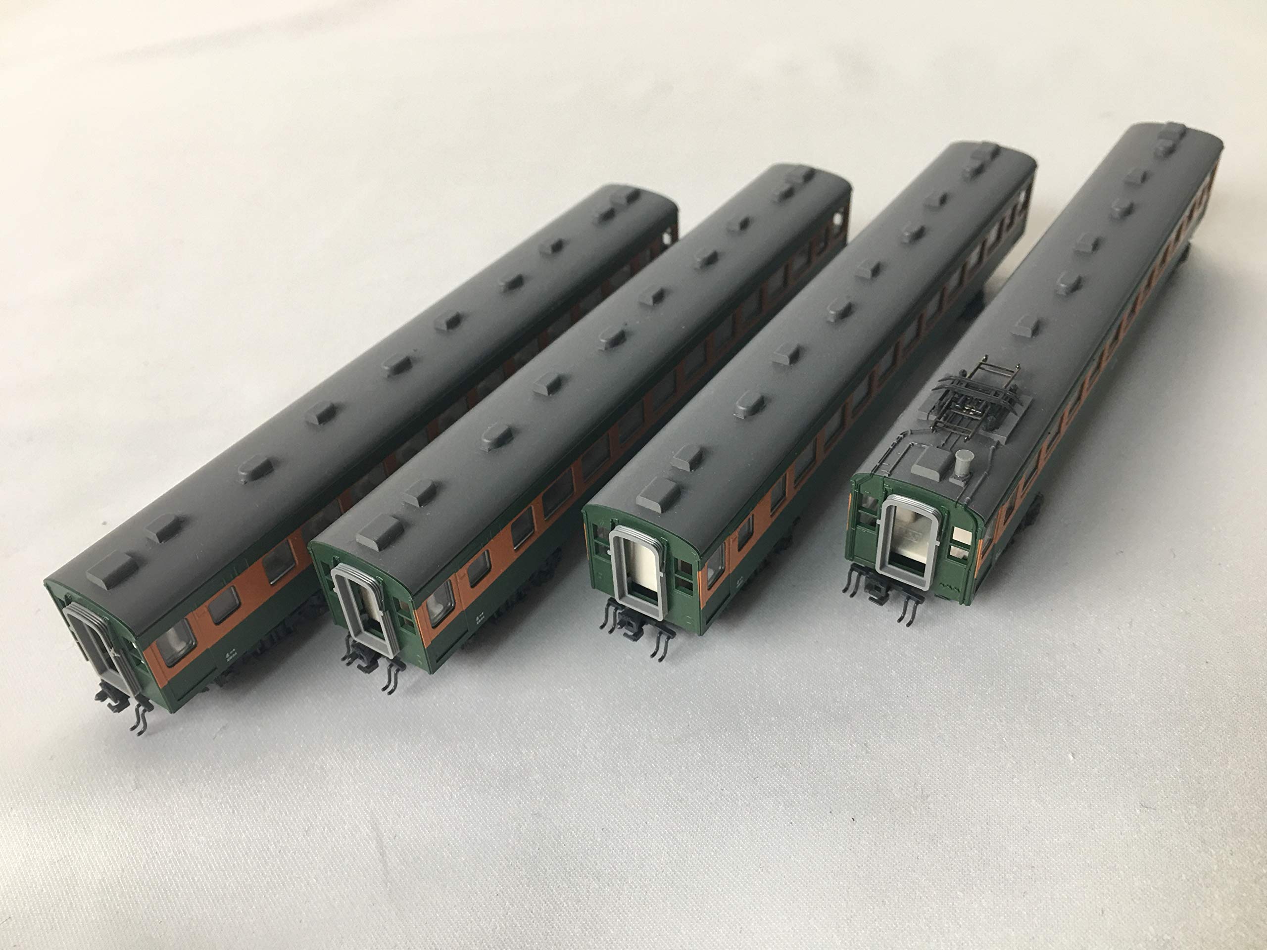 Kato N Gauge 80 Series 4-Car Set 10-380 Tokai/Hiei Semi-Express Railway Model Train- Japan Figure Store - #1 Bring To You The Best Japanese Goods