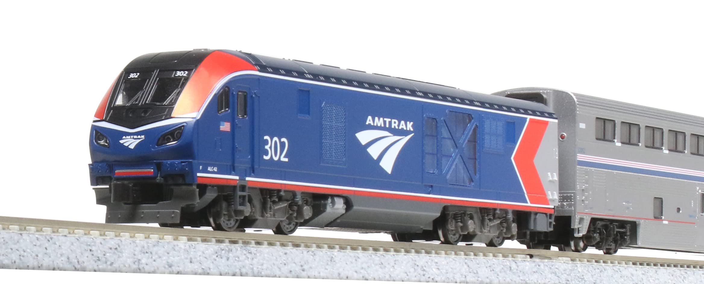 Kato 10-1788 N Gauge Amtrak Alc-42 Super Liner 4-Car Railway Model Set- Japan Figure Store - #1 Bring To You The Best Japanese Goods