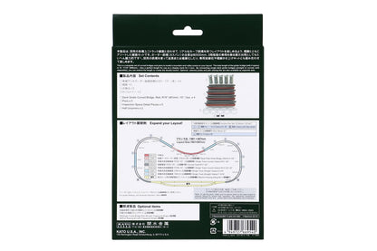 Kato N Gauge Red Curved Iron Bridge Set R481-60° Non-Electrified Railway Model- Japan Figure Store - #1 Bring To You The Best Japanese Goods