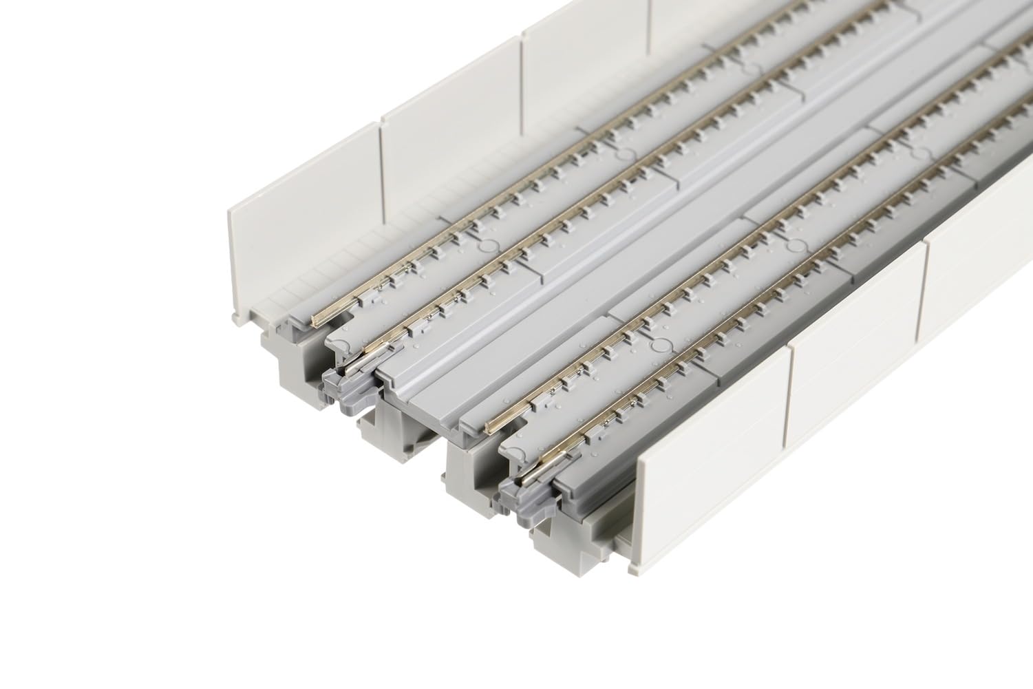 Kato Double Track Elevated Straight Line Rail Model N Gauge 186mm - 2 Piece Set- Japan Figure Store - #1 Bring To You The Best Japanese Goods