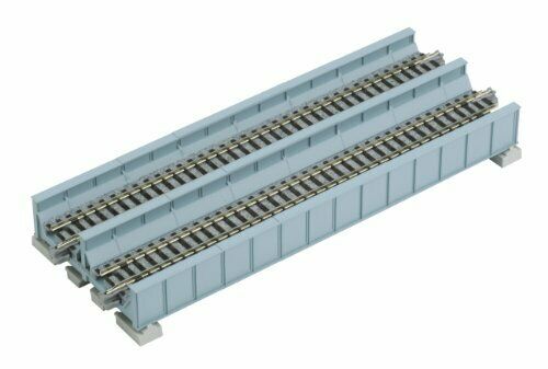 Kato N Gauge Double-track Plate Girder Railway Bridge Light Blue 20-455 Model- Japan Figure Store - #1 Bring To You The Best Japanese Goods